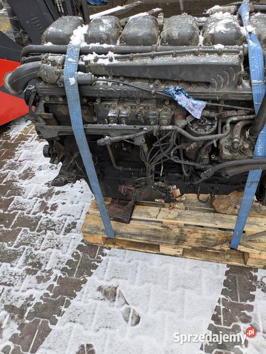 Silnik Scania 380 HPI na części łódzkie Sieradz