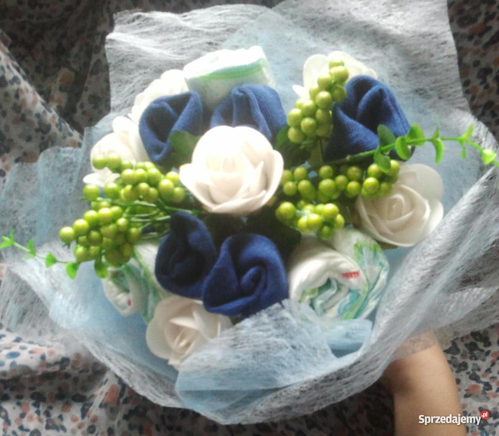 Bukiet z pampersów i skarpetek Olsztyn