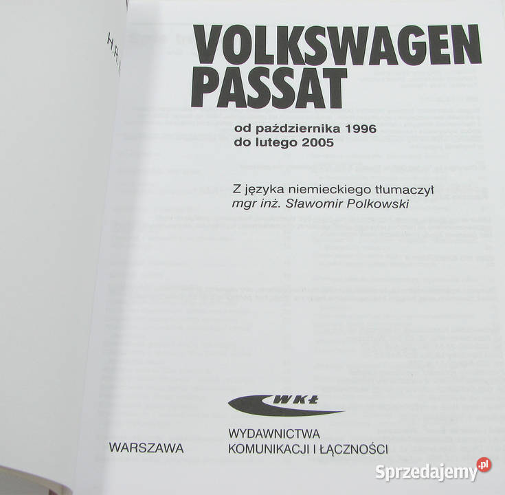 Volkswagen Passat 19962005 Sam Naprawiam Etzold łódzkie Cielądz