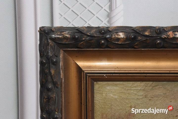 Wiktor Korecki Wiejskie Chaty Zimą Polska Zima Obrazki i obrazy Kraków