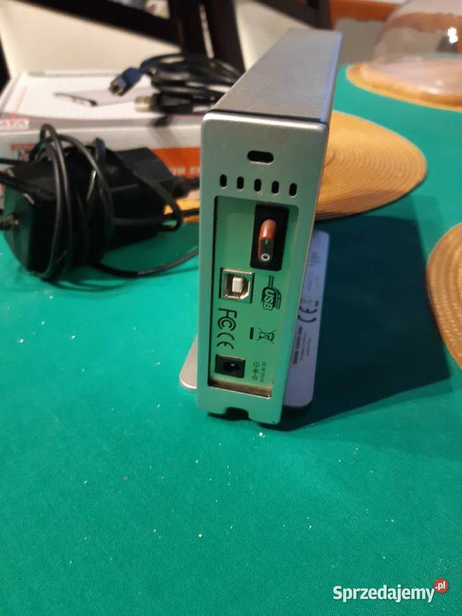 Dysk 640 GB w obudowie aluminiowej Pojemność 640 łódzkie Wiśniowa Góra