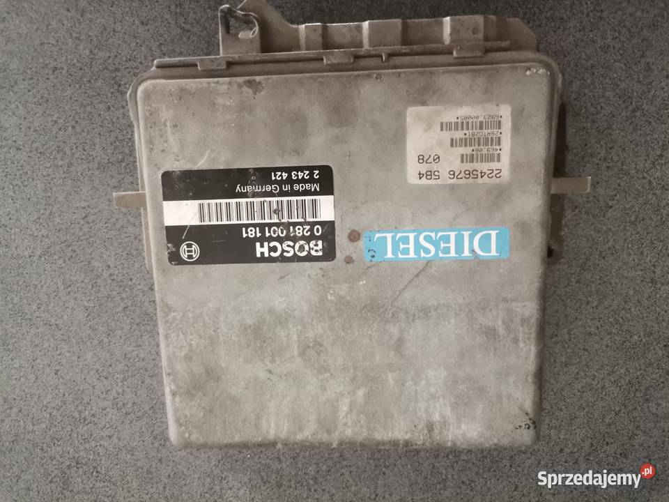 Komputer sterownik BMW 0281001181 Białystok