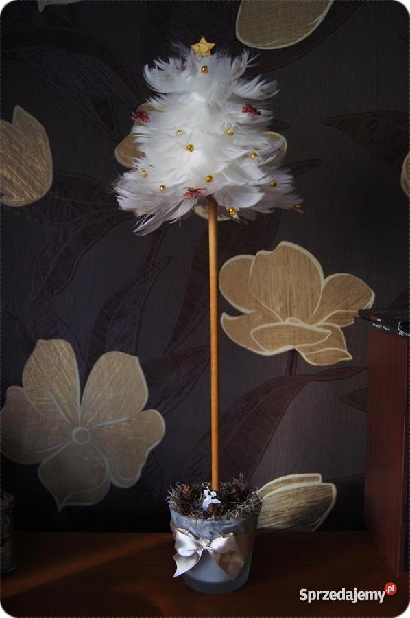 Choinka z piórek na pniu Opole sprzedam