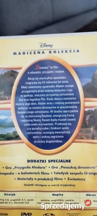 magiczna kolekcja film z serii dinozaur i nie Poznań