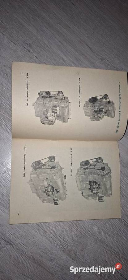 Instrukcja VD 14512 SRL DDR rzadki oryginał