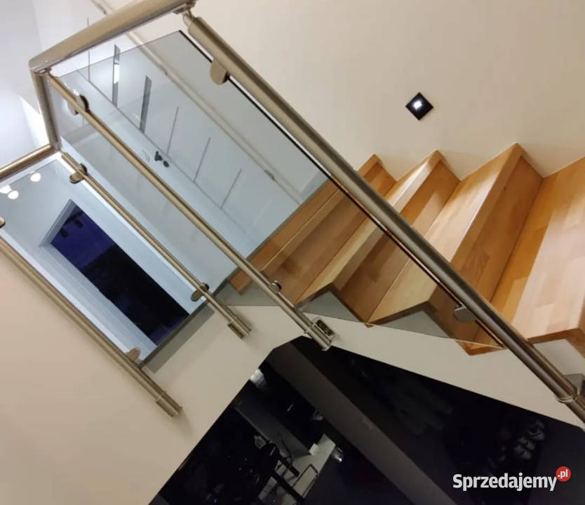 Balustrada schodowa szklana Remont i budowa Legnica