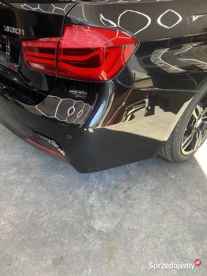 Bmw f30 zderzak tylny m pakiet czarny 475 Black Olkusz