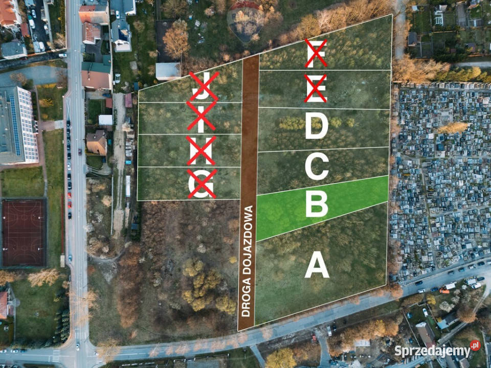 Działka 19a Szydłowiec Działka B mazowieckie sprzedam