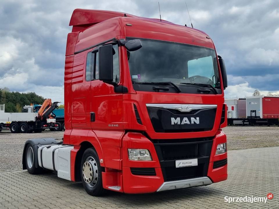 Man TGX 18440 Ciągnik siodłowy Low Deck Automat Ciągniki siodłowe Motoryzacja