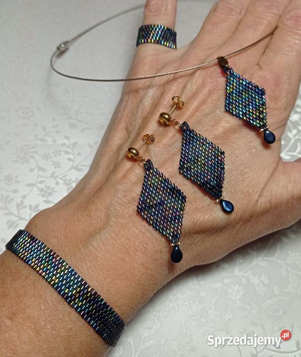 KOMPLET KORALIKOWY mazowieckie Warszawa