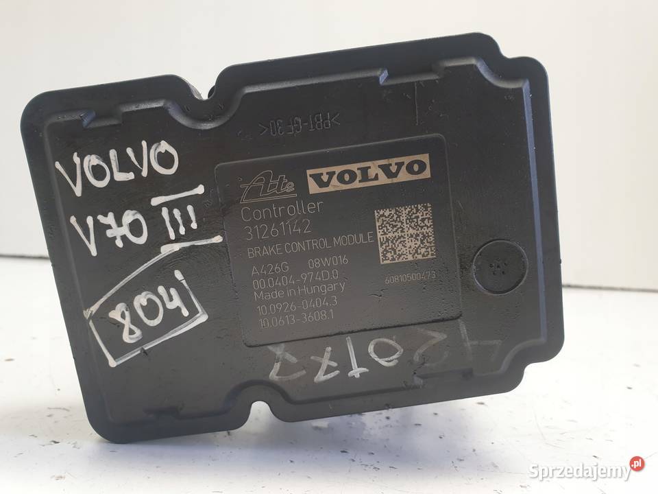 Volvo V70 III S80 II POMPA ABS Sterownik Janów