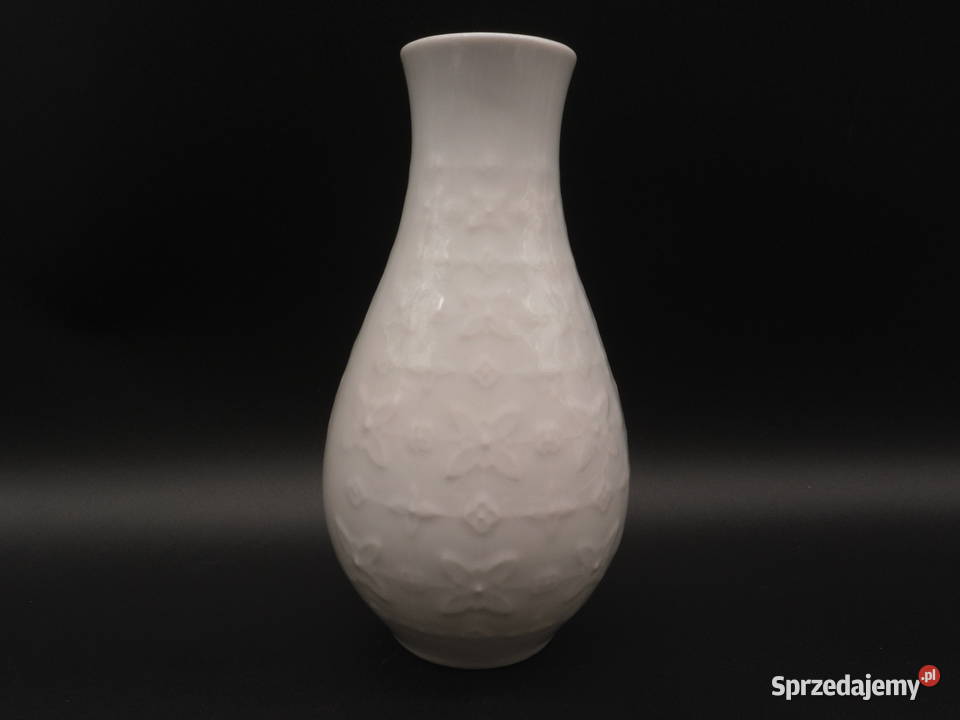 Biały Wazon Porcelanowy Winterling Kirchenlamitz