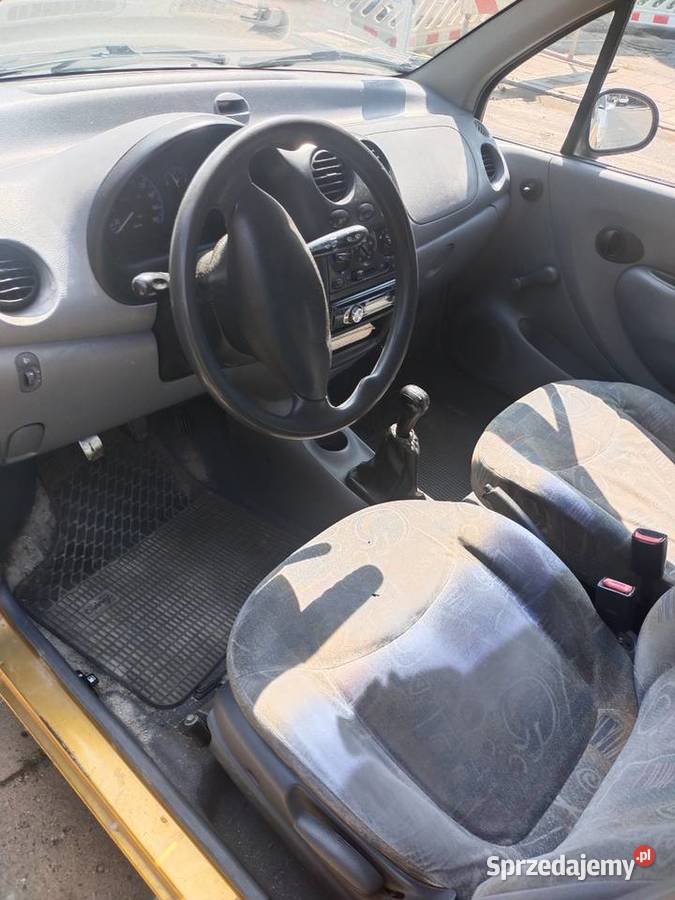 Daewoo Matiz 2001 r 159 000 zloty kolor Kalisz 52KM