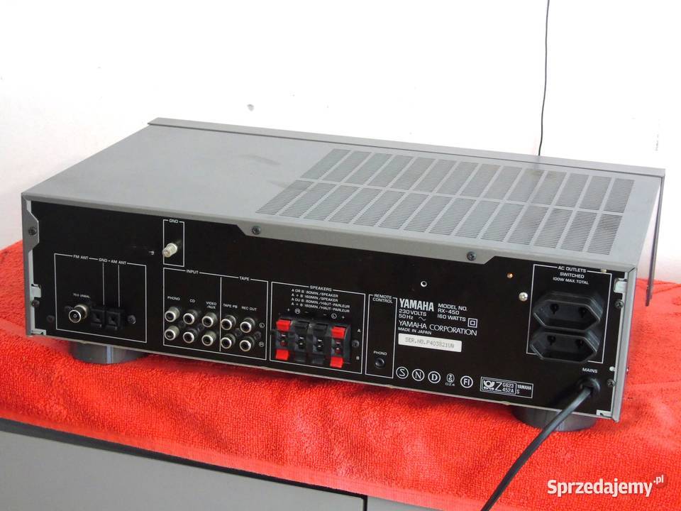 Amplituner Yamaha RX450 świetne stereo WYSYŁKA Jasło