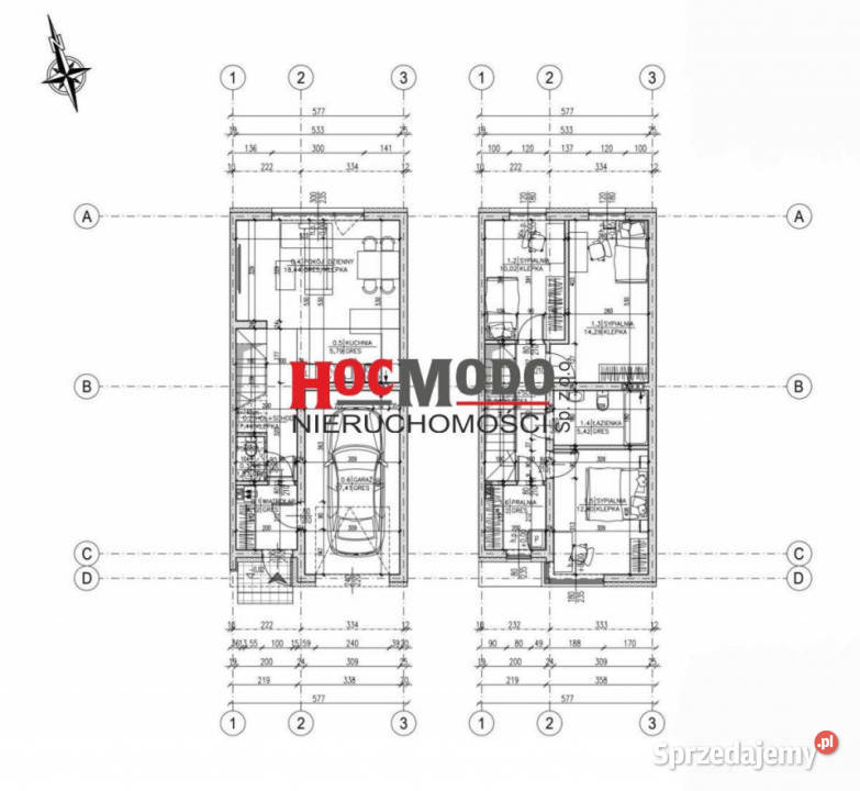 Dom 107 m2 w zabudowie szeregowej Serock