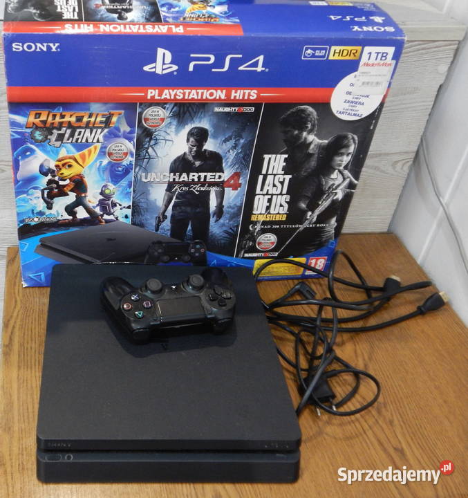 Konsola 4 Sony cuh2216b 1T pad BRAK GIER Leżajsk