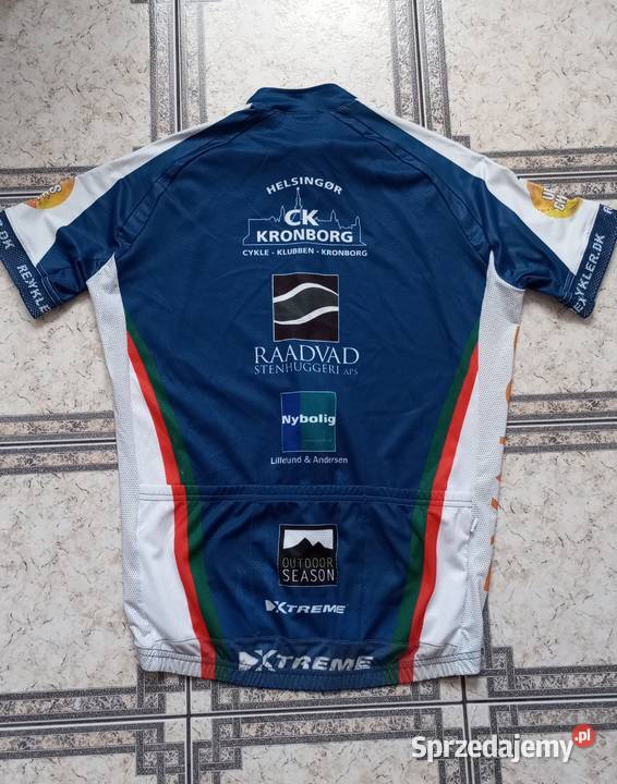 Xtreme koszulka rowerowa kolarska męska XL Kaski i odzież