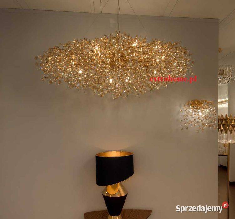 Luksusowy Żyrandol glamour Kryształowy obłoczek zachodniopomorskie Szczecin