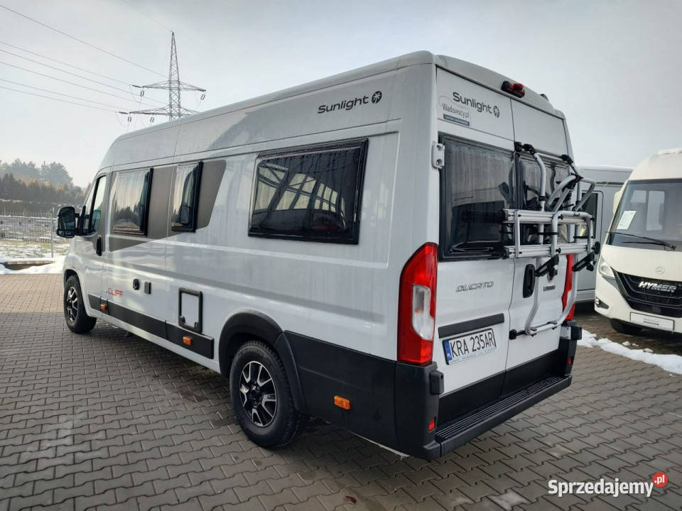 samochody kempingowe Sunlight Cliff 640 pełny VAT Kampery Gaj