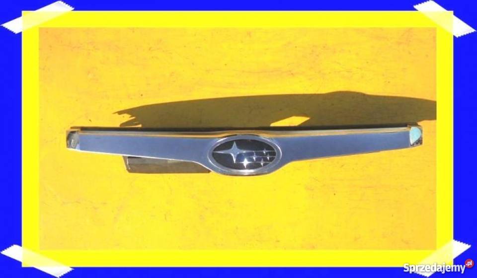 Subaru forester 2010 2011 2012 grill chrom Akcesoria dolnośląskie Wrocław