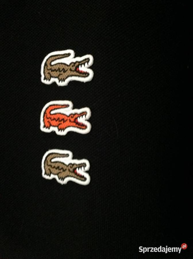 Koszulka Polo Czarna LACOSTE M Unisex NOWA Rozmiar M Odzież codzienna Nowa Sól sprzedam