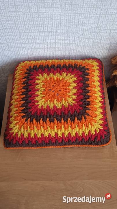 Dekoracyjna poduszka na łóżko rękodzieło Kraków sprzedam