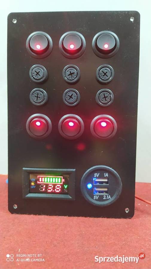 Tablica centralka panel elektryczny rozdzielnia