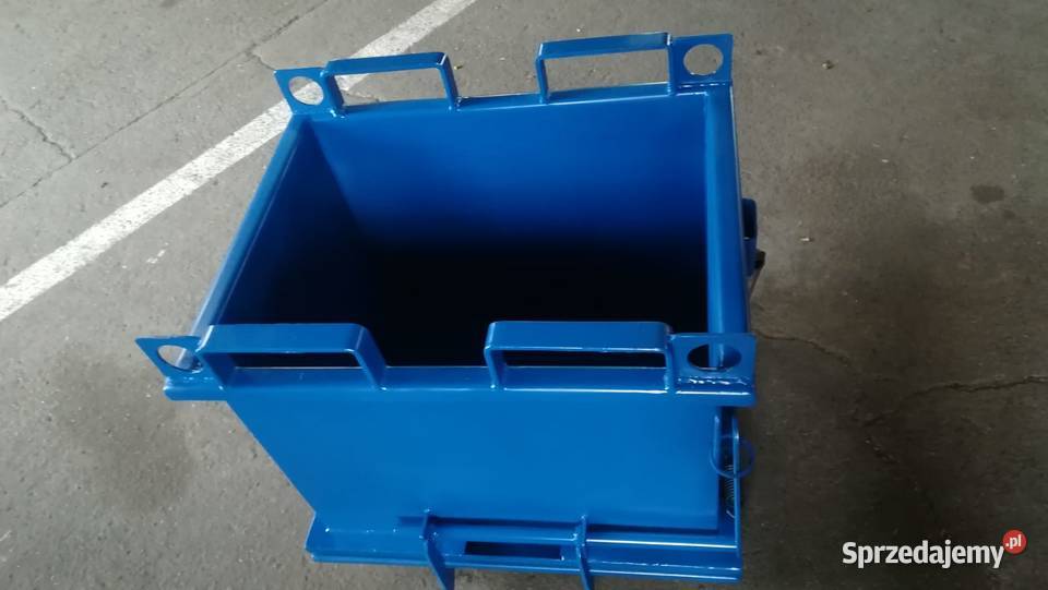 Mały pojemnik PMDC mini 130 L z otweiranym dnem
