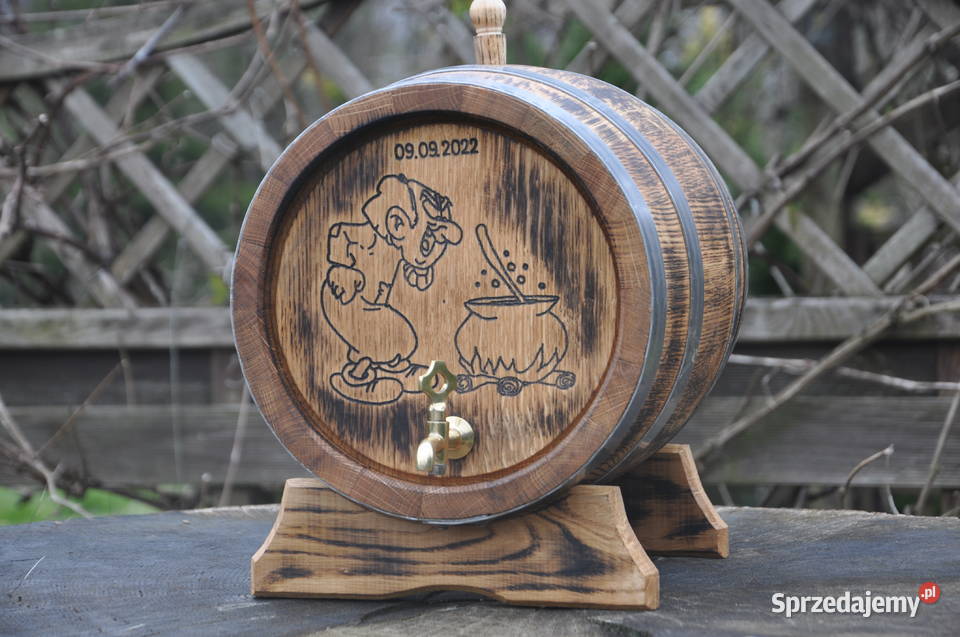 Dębowa Beczka 3L20L Na Nalewki Whisky Prezent Z Szczecin