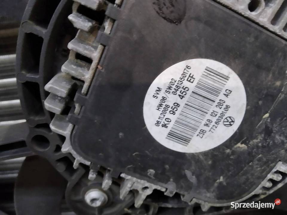 PAS PRZEDNI WZMOCNIENIE CHŁODNICA WENTYLATOR