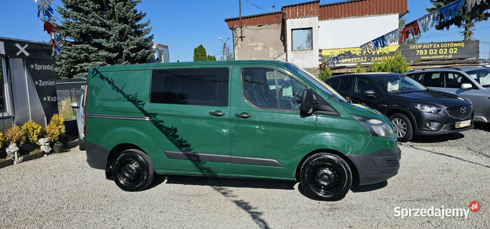 Ford Transit Custom Brygadówka 6 os HAK Skóry ESP Świdnica