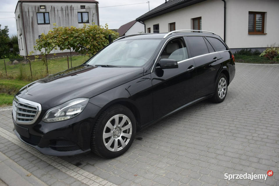 Mercedes E 220 22D 2013r Lift Led Navi Oryginał Samochody osobowe Majdan Sieniawski