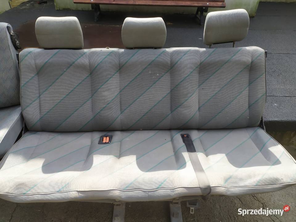 Fotele kanapa 3 rząd VW T4 Somonino