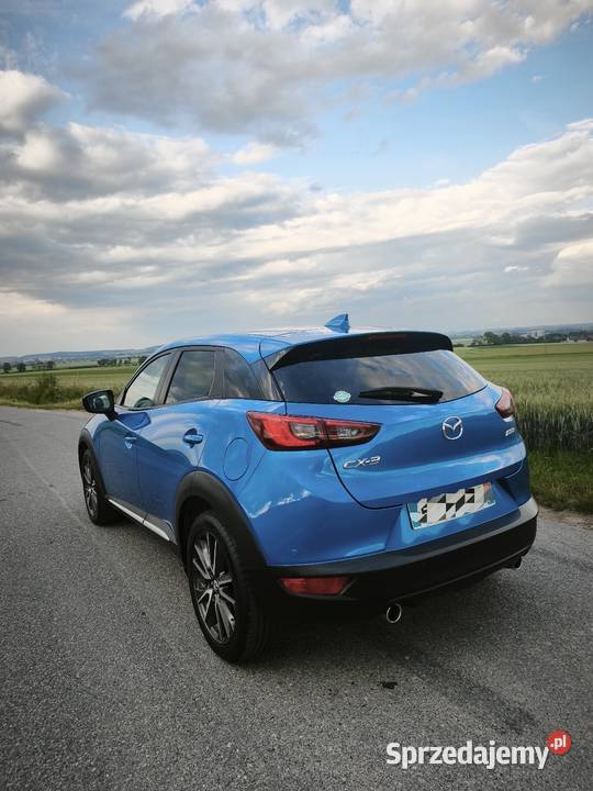 Mazda cx3 15d 105 bogata wersja ledy zamiana diesel dolnośląskie Ząbkowice Śląskie