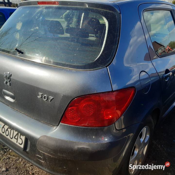 Peugeot 307 16 benzyna 07r czesci całość 105KM Biała Podlaska
