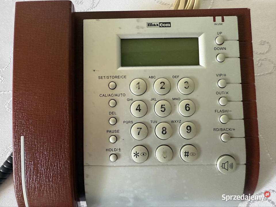 Telefon Stacjonarny Retro MaxCom KXT 441 Vintage Urządzenia stacjonarne Czerwionka-Leszczyny
