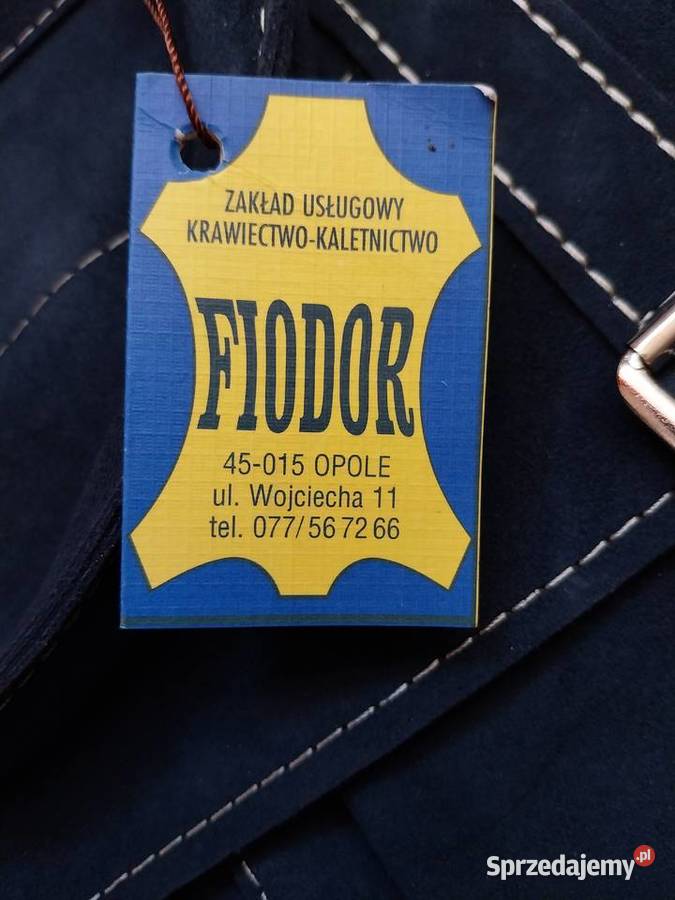 Torba skórzana zakład usługowy FIODOR z Opola Torby i torebki