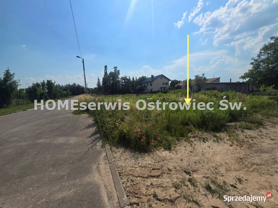 Działka 1117m2 Ostrowiec Świętokrzyski sprzedam