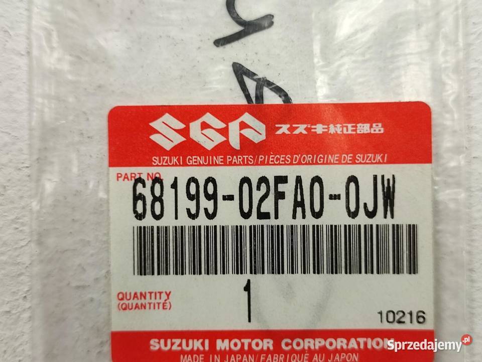 NAKLEJKA LEWY BOCZEK SUZUKI TL1000R 1999 NOWA