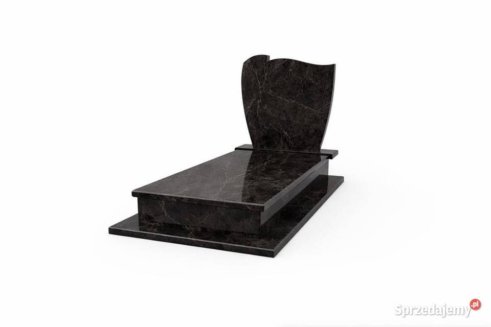 Nagrobek Pojedynczy Granitowy Premium Piękny łódzkie Mieleszynek