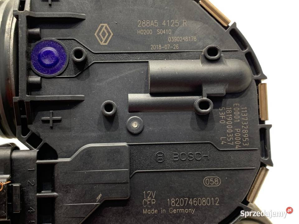 MECHANIZM WYCIERACZEK LEWY PRZÓD RENAULT GRAND