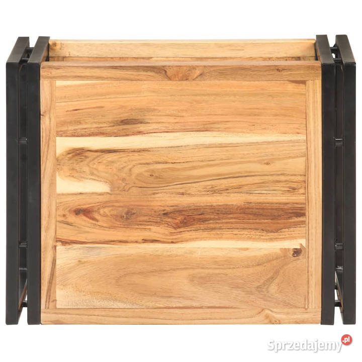 Stolik boczny 40 x 30 x 40 lite drewno akacjowe