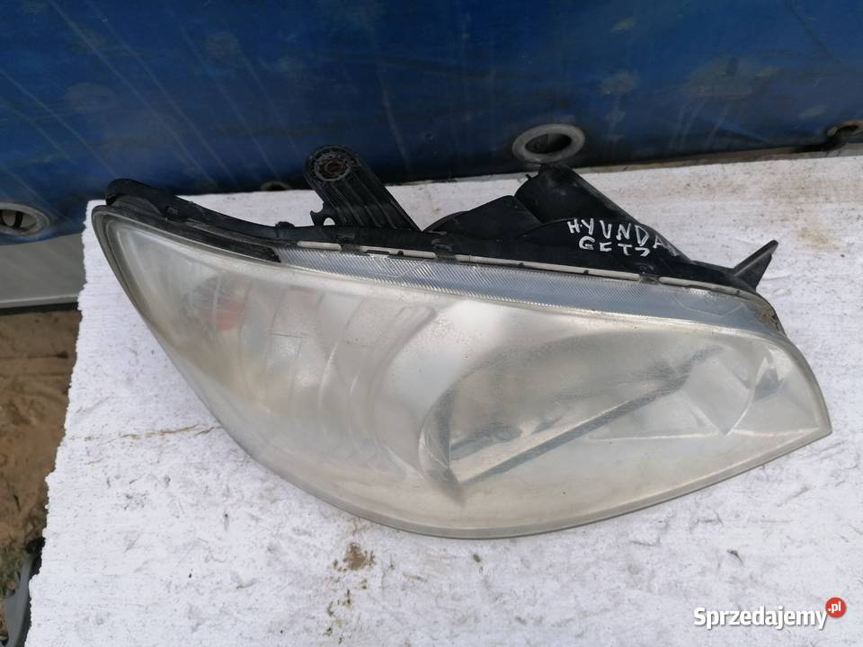 Lampy Przednie Kpl Hyundai Getz osobowe lubelskie Wisznice