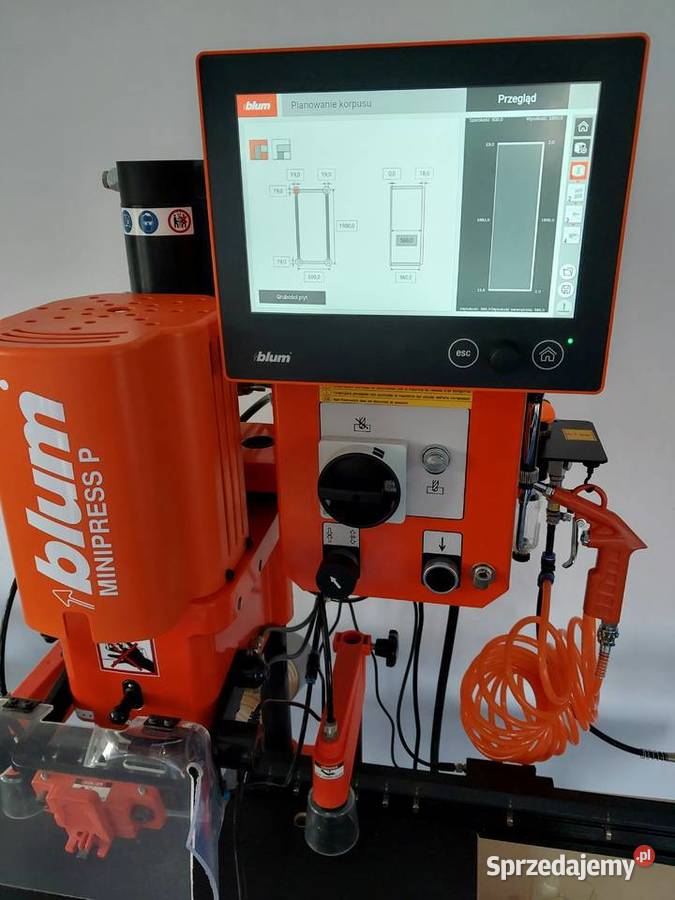 Wiertarka Blum Minipress z komputerem podlaskie Zambrów