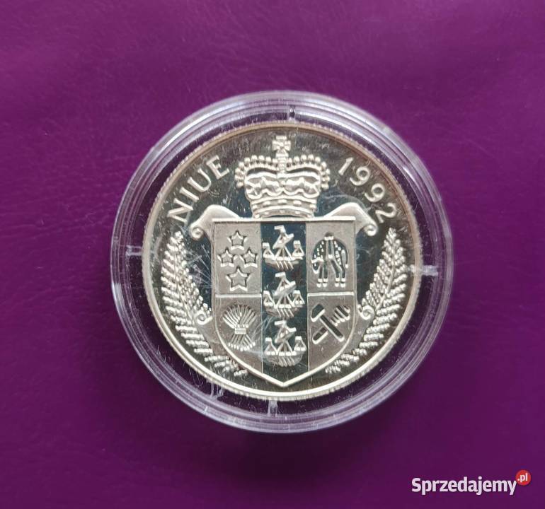 Moneta NIUE 5 Dolarów 1992Igrzyska XXVI Atlanta Pruszków