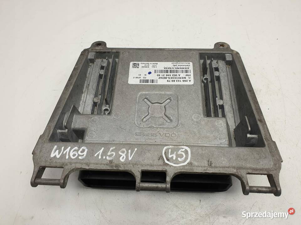Mercedes W169 15 8V STEROWNIK SILNIKA osobowe Komputery Chełm