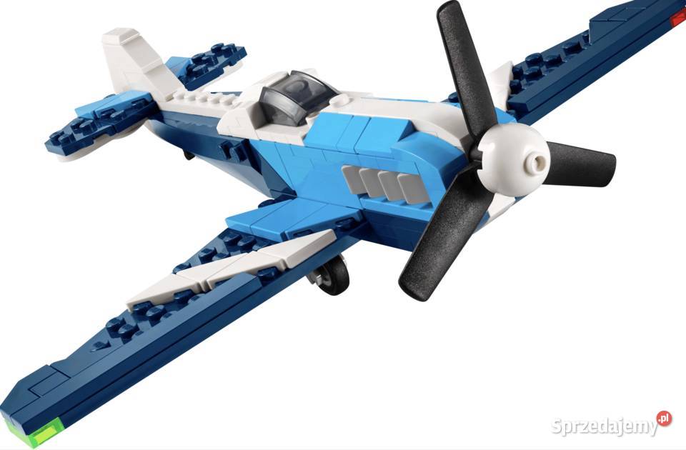 NOWE LEGO Statek powietrzny samolot wyścigowy Łódź