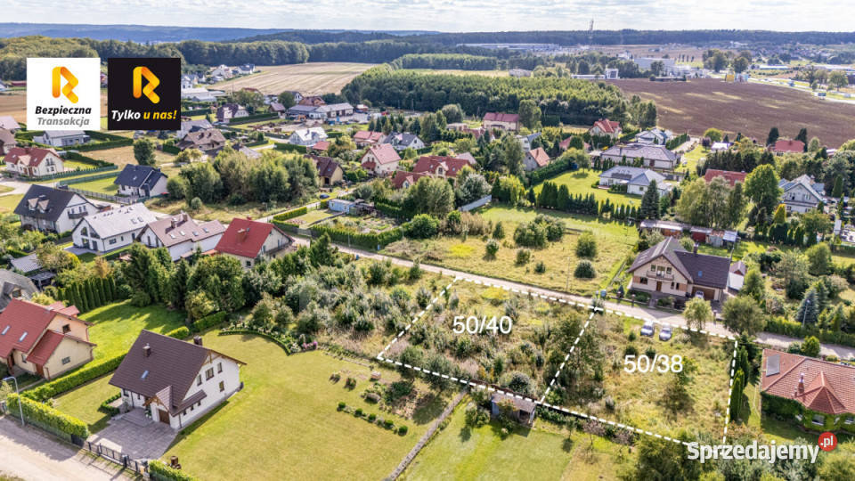 Działka na sprzedaż 849m2 Rekowo Górne Koralowa sprzedam