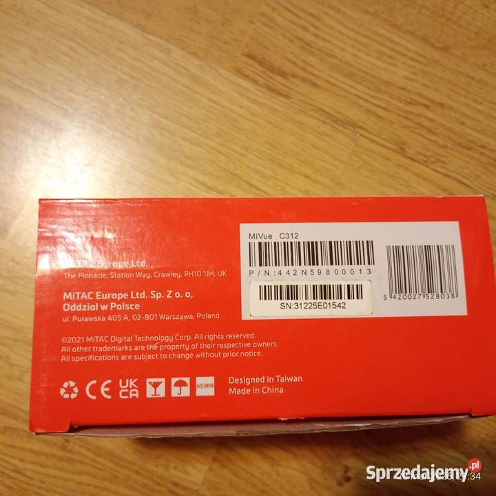 Mio MiVue C312 kamera wideorejestrator Gdynia