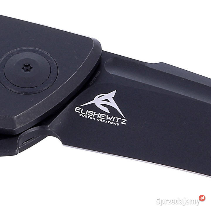 Nóż składany WE Knife Press Check Black Ti Black mazowieckie Warszawa